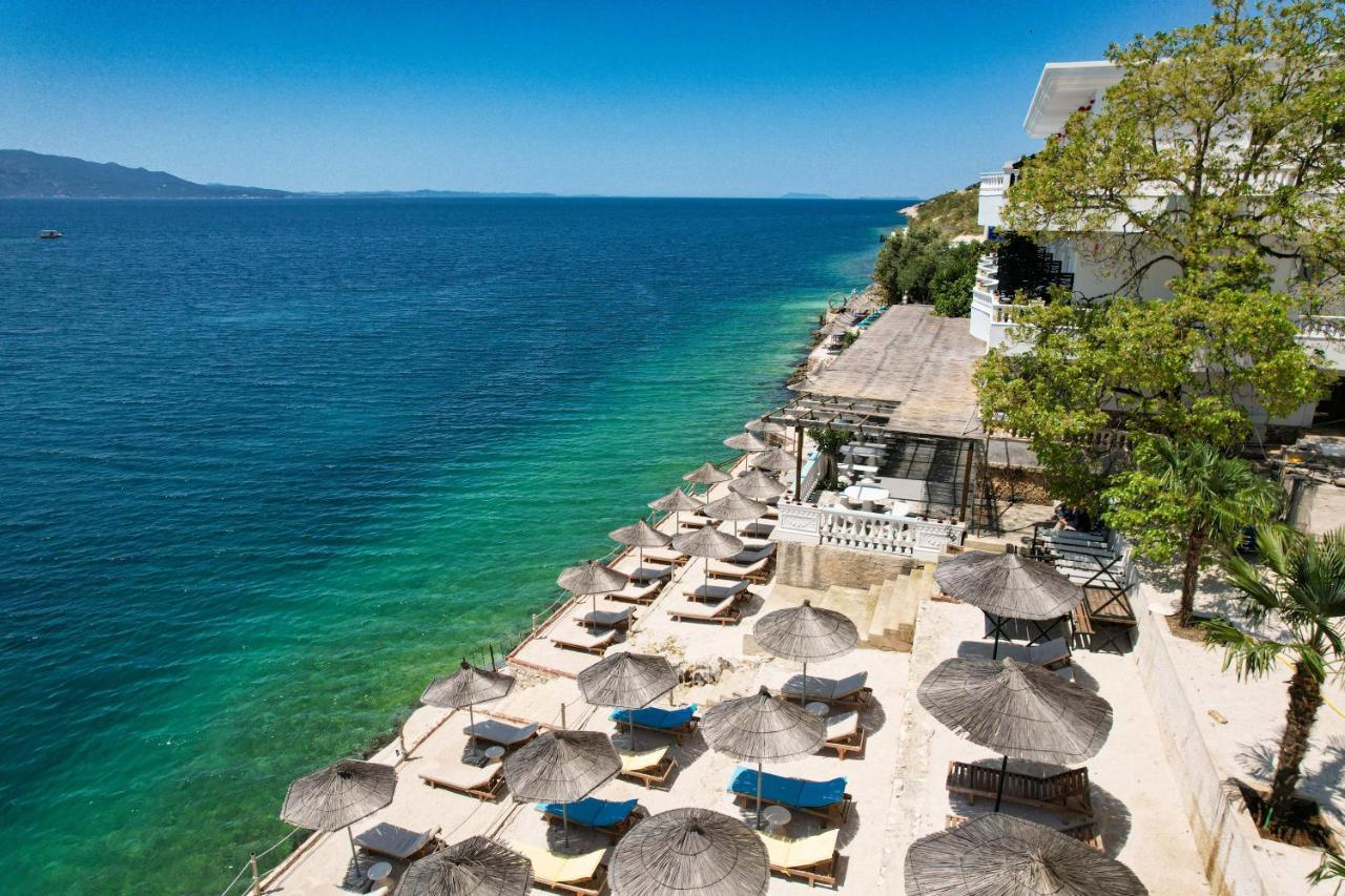 Luxury Villa Alisja Sarande With Private Beach Luaran gambar