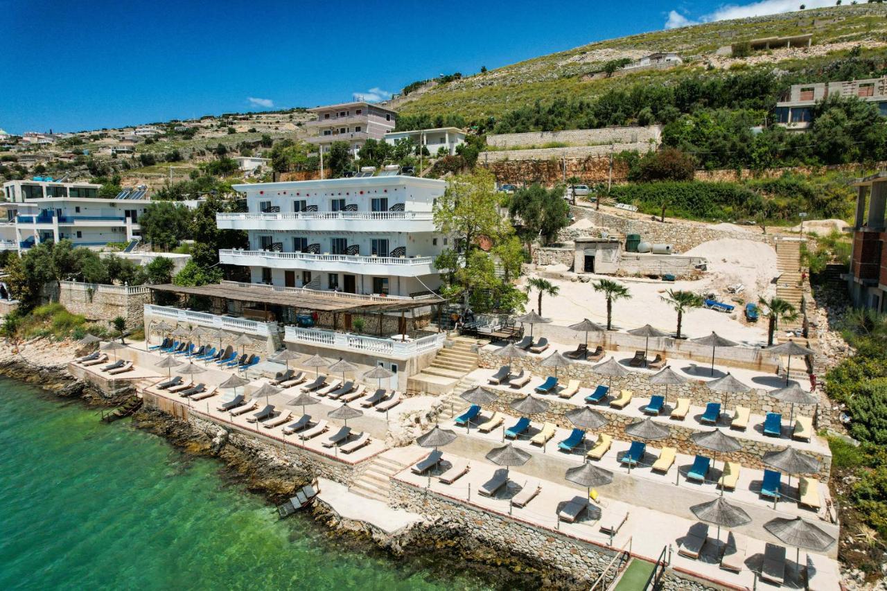 Luxury Villa Alisja Sarande With Private Beach Luaran gambar